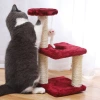 Wholesale of three-layer three-column cat climbing frames, sisal cat scratch boards, cat toys, stress-relieving cat scratch columns, and cat climbing frames for cross-border trade Specification image